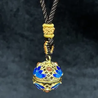 【沉瑜香】宮廷花絲鑲嵌藥香囊(開運、磁場、正能量)