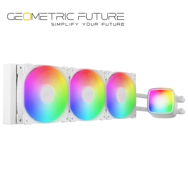 Geometric Future 幾何未來 Eskimo 愛斯基摩 Pro 36B 360mm 水冷 白色(360mm 水冷)