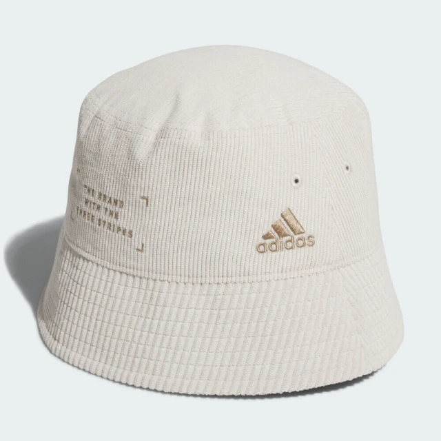 adidas 愛迪達 MH Bucket SE 男女 漁夫帽 帽子 休閒 遮陽 燈芯絨 愛迪達 米白(JH3716)