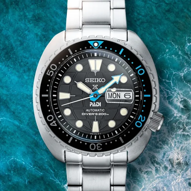 【SEIKO 精工】PROSPEX PADI聯名款 海龜 潛水機械錶 男錶 男生禮物 SRPG19K1 /SK032(4R36-06Z0I)