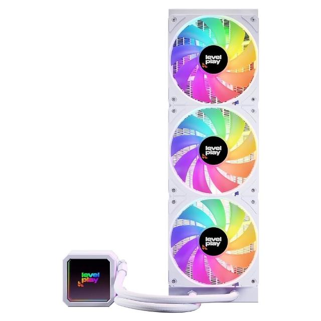 【Levelplay】銳玩  CL360 360mm ARGB 水冷 白(CL360 ARGB)