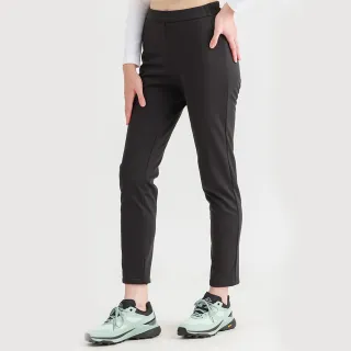 【TRAVELER 旅行者】女款Soft Shell四面彈防風撥水保暖九分褲｜242TR517(彈性/防風/長褲/九分褲)