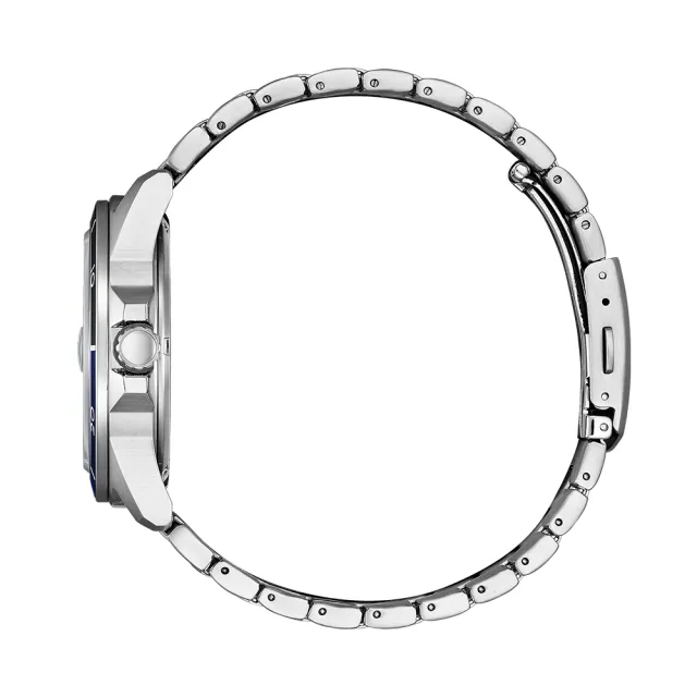 【CITIZEN 星辰】GENTS系列 水波紋時尚光動能腕錶/41.5mm(AW1810-85L)