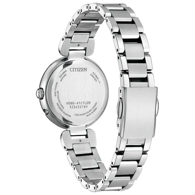 【CITIZEN 星辰】xC系列 千彩之海限定款 電波對時 鈦金屬 光動能腕錶/29mm(ES9460-61L)