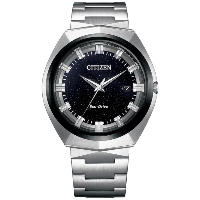 CITIZEN 星辰 GENTS系列 台灣限量 光動能無際星輝E365腕錶/經典銀42.5mm(BN1014-55E)