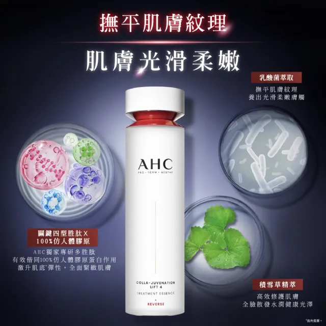 【AHC】雙波抗老多肽膠原精華水130ml醫美科研(保濕/抗老/化妝水)