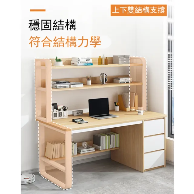 【E家工廠】書桌 電腦桌 工作桌 學習桌  辦公桌  書桌 電腦桌(181-書桌莫蘭迪灰色)
