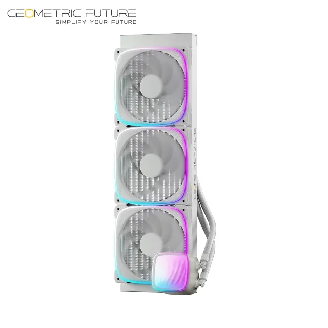 【Geometric Future】幾何未來 Eskimo 愛斯基摩 Pro 42W 420mm水冷 白色(420mm 水冷)