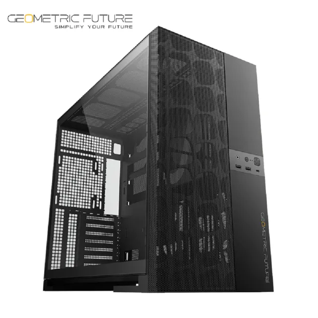 【Geometric Future】幾何未來 Model 5 Vent 鐵扇 網孔面板 全黑(M5鐵扇)