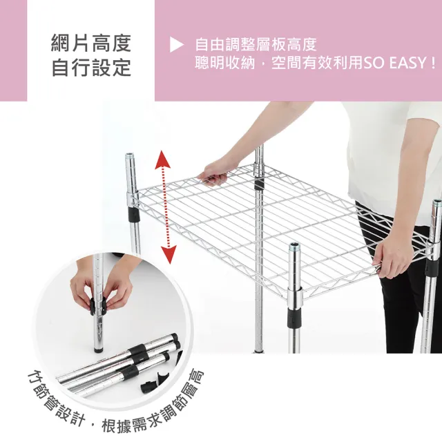 【KIWISH】鐵架MIT輕型五層架90x35x210cm-雙色(鐵架/收納架/層架/置物架/置物層架/廚房架/鐵力士架)