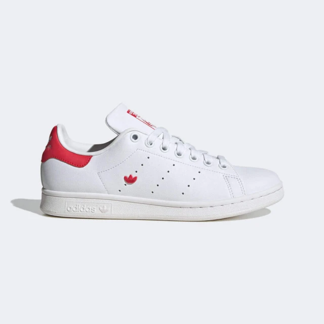 adidas 愛迪達 Stan Smith W 女 休閒鞋 經典 復古 史密斯 小白鞋 百搭 穿搭 舒適 白紅(IE0460)