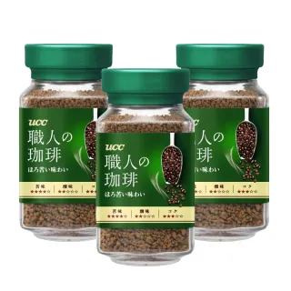 【UCC】職人苦味咖啡x3瓶組(90g/罐)