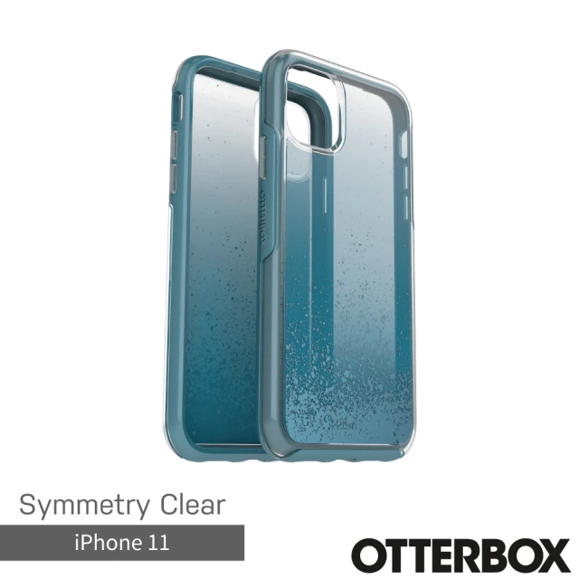 OtterBox iPhone 11 6.1吋 Symmetry 炫彩透明保護殼(透藍)