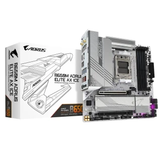 GIGABYTE 技嘉 搭 8G記憶體*2★B650M AORUS ELITE AX ICE DDR5 主機板