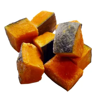 【田食原】任選899免運 IQF冷凍南瓜塊 500g(胡蘿蔔素 健康餐 健身餐 綠拿鐵 團購美食 加熱即食 方便備餐)