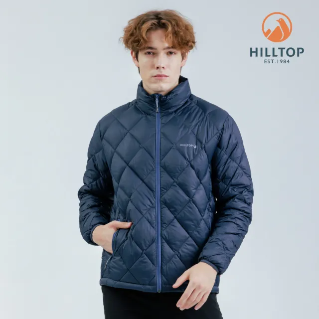 【Hilltop 山頂鳥】獨家特談-男女款 保暖羽絨短大衣(男女多款任選/立領)