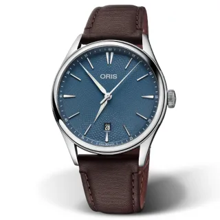 【ORIS 豪利時】Artelier系列 日期顯示機械腕錶 七夕 情人節 禮物 送禮 推薦(0173377214055-0752131FC)