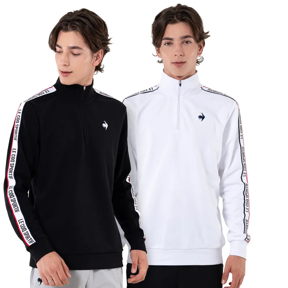 【LE COQ SPORTIF 公雞】雙11 休閒經典長袖立領衫 男款-3色-LWU21941