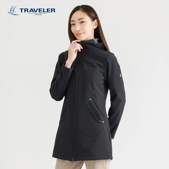 【TRAVELER 旅行者】女款Soft Shell 防風撥水保暖外套｜242TR213(防風/撥水/保暖/外套)