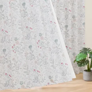 【NITORI 宜得利家居】遮光2級 隔熱 窗簾 CW2410 100×200×1(窗簾 遮光2級 遮光 隔熱 CW2410)