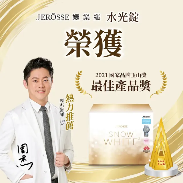 【JEROSSE 婕樂纖】水光錠1盒+雪聚露1瓶+婕肌零1瓶(優惠價 快速出貨)