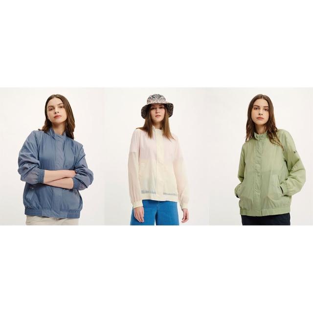 【AIGLE】女 防潑超輕量外套AG-4P254 3色(女裝 抗UV外套 防潑水外套 女外套)