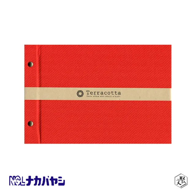 【Nakabayashi 仲林】NCL 歐風相本-紅 TER-A5F120-R(原廠正貨)