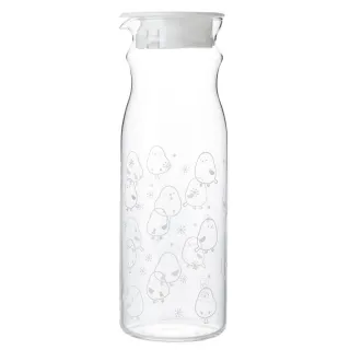 【NITORI 宜得利家居】DECO HOME商品 耐熱玻璃水壺 長尾山雀 SIMAENAGA 1.2L c-DY01(耐熱玻璃)