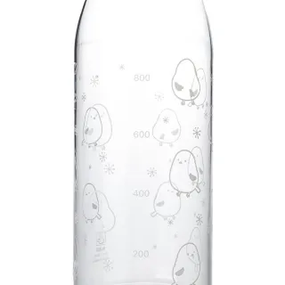 【NITORI 宜得利家居】DECO HOME商品 耐熱玻璃水壺 長尾山雀 SIMAENAGA 1.2L c-DY01(耐熱玻璃)