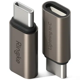 【Ringke】Apple Lightning 轉 Type C OTG 轉接頭(2入)