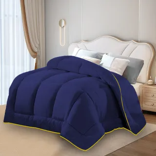 【三浦太郎】石墨烯銀離子能量被1.6Kg/深藍(被子/棉被/纖維被/保暖被)