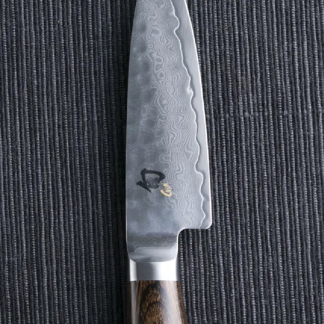 【KAI 貝印】旬 Shun 日本製大馬士革鋼高級水果刀 蔬果刀 小刀 削皮刀 10cm TDM-0700(菜刀 高品質)