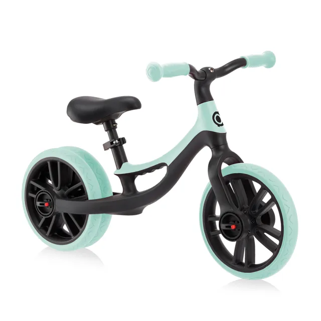 【GLOBBER 哥輪步】官方直營 法國 GO BIKE ELITE DUO雙後輪平衡滑步車(滑步車、學步車、平衡車、滑板車)