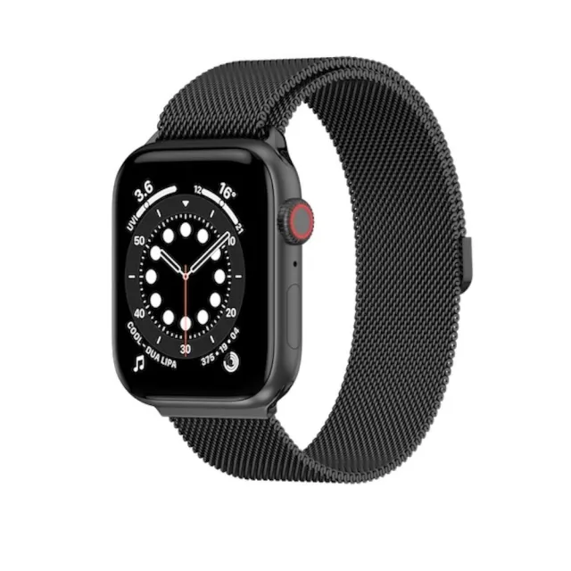 【SwitchEasy 魚骨牌】Apple Watch Mesh 不鏽鋼米蘭磁扣錶帶(支援最新S10) 1111campaign