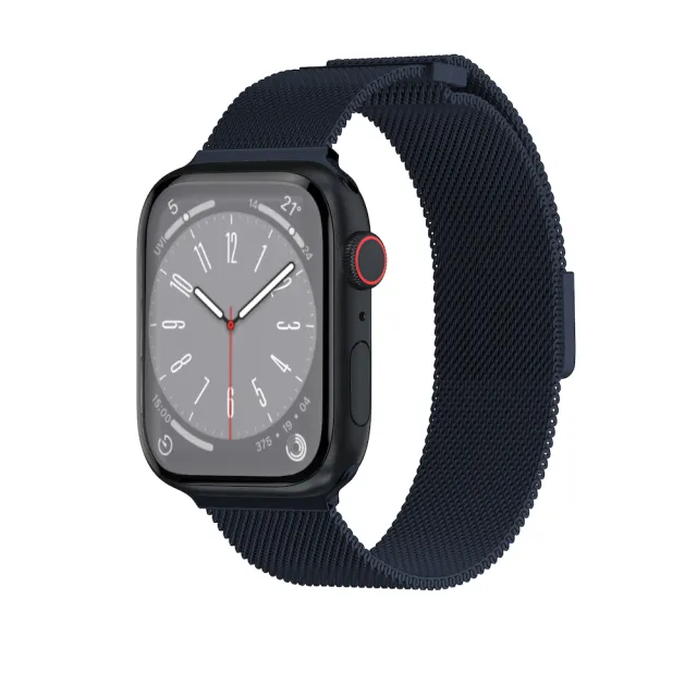 【SwitchEasy 魚骨牌】Apple Watch Mesh 不鏽鋼米蘭磁扣錶帶(支援最新S10) 1111campaign