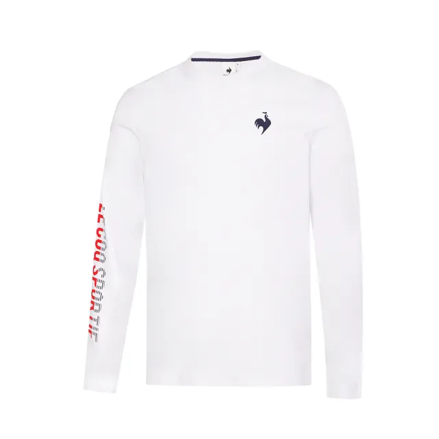 【LE COQ SPORTIF 公雞】雙11 休閒基礎經典長袖T恤 男女款-4色-LWU21911_LWU23911