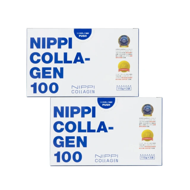 NIPPI 100% 純膠原蛋白胜2盒 附5g湯匙 110gX6包(世界第一膠原蛋白 台灣總代理原廠出貨)