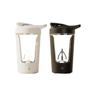 【太力】Tritan電動攪拌杯450ML  太空杯/搖搖杯/健身杯/奶昔杯/隨行杯(電池款 免充電 附2顆電池)
