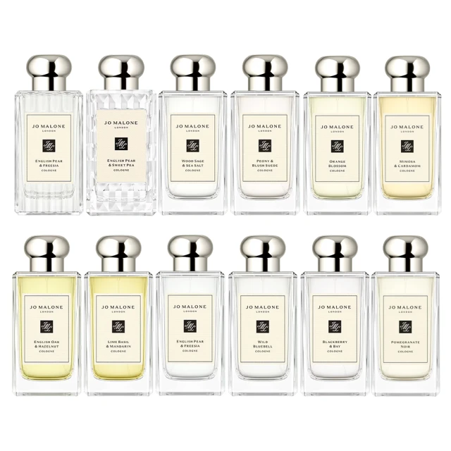 Jo Malone 香水 100ml 多款任選(英國梨小蒼蘭/鼠尾草海鹽/黑莓子/藍風鈴/牡丹/甜碗豆-國際航空版)