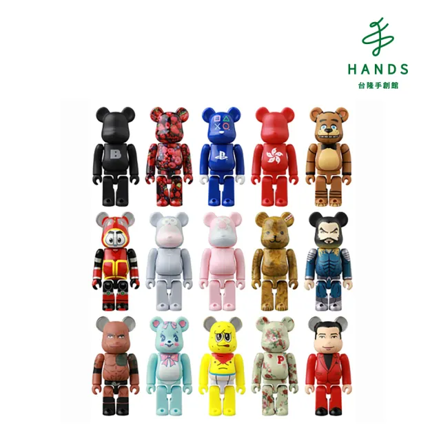 【台隆手創館】BEARBRICK 100%庫柏力克熊盲盒48代(單入盲盒)