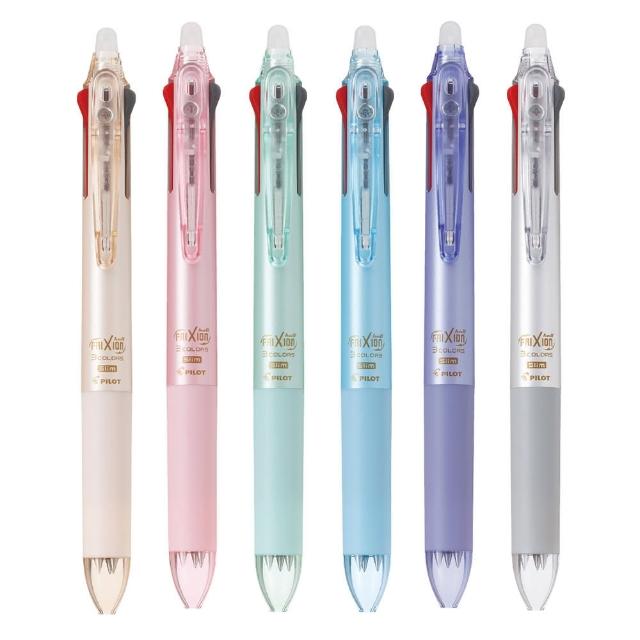 【PILOT 百樂】LKFBS-60UF 3色按鍵魔擦筆0.38mm(辦公 學生 開學 文具)