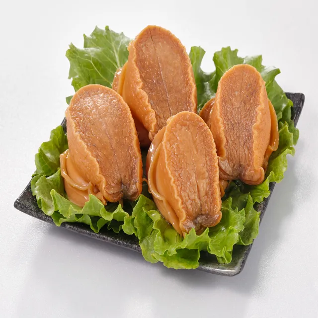 【華得水產】特大熟鮑魚4包組(1包2入-總共200g/包)