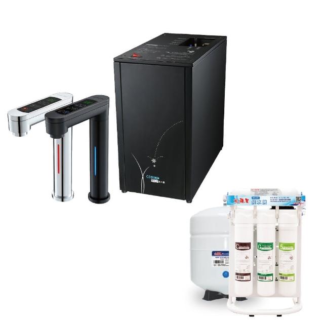 【GUNG DAI 宮黛】GD800櫥下觸控式冰溫熱三溫飲水機(搭配WAQ-RO快拆純水機)