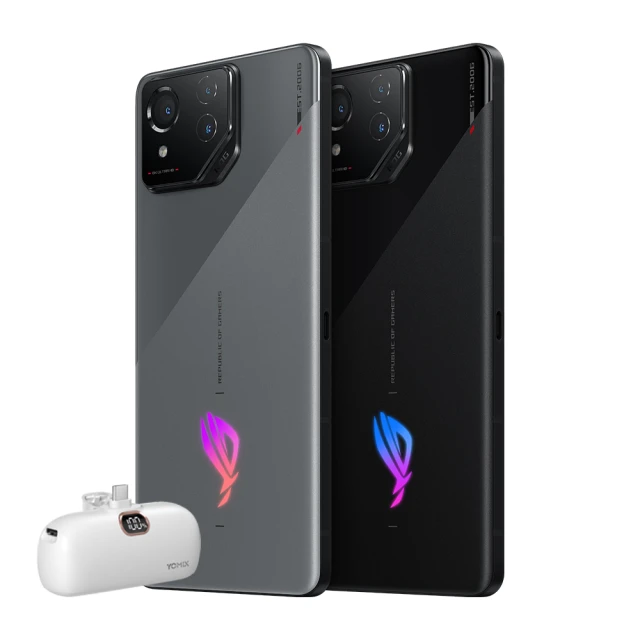 ASUS 華碩 ROG Phone 8 5G 6.78吋(16G/512G/高通驍龍8 Gen3/5000萬鏡頭畫素/AI手機)(口袋行電組)