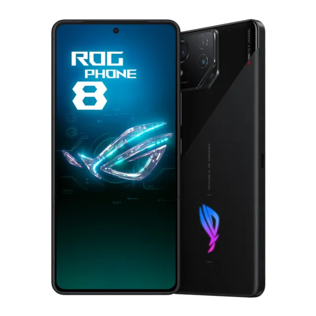 【ASUS 華碩】ROG Phone 8 5G 6.78吋(16G/512G/高通驍龍8 Gen3/5000萬鏡頭畫素/AI手機)(口袋行電組)