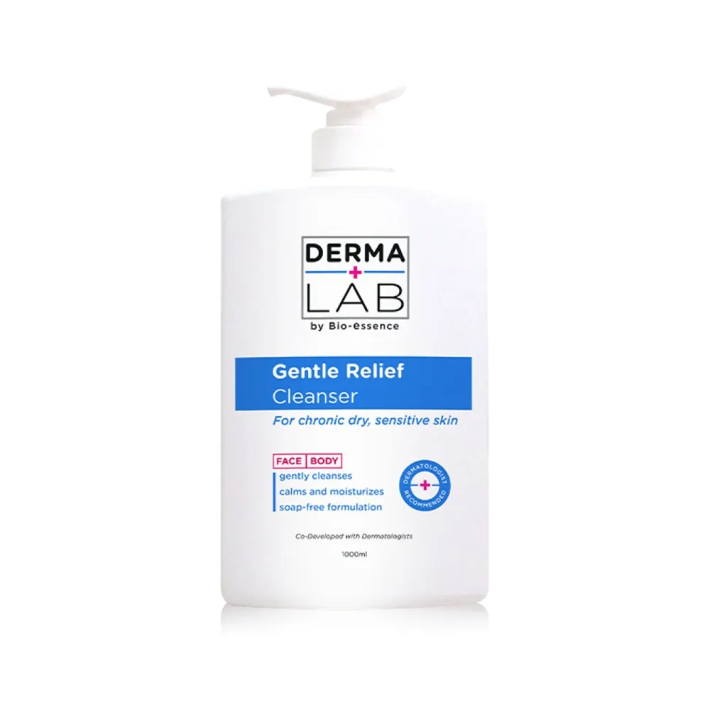 【DermaLab 德美醫研】溫和舒敏精華潔膚乳1000ml