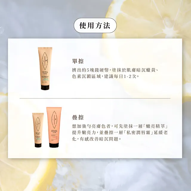 【LIP Intimate Care 瑞典私密護理】白松卡卡杜李嫩亮精萃 30ml(改善私密暗沉)