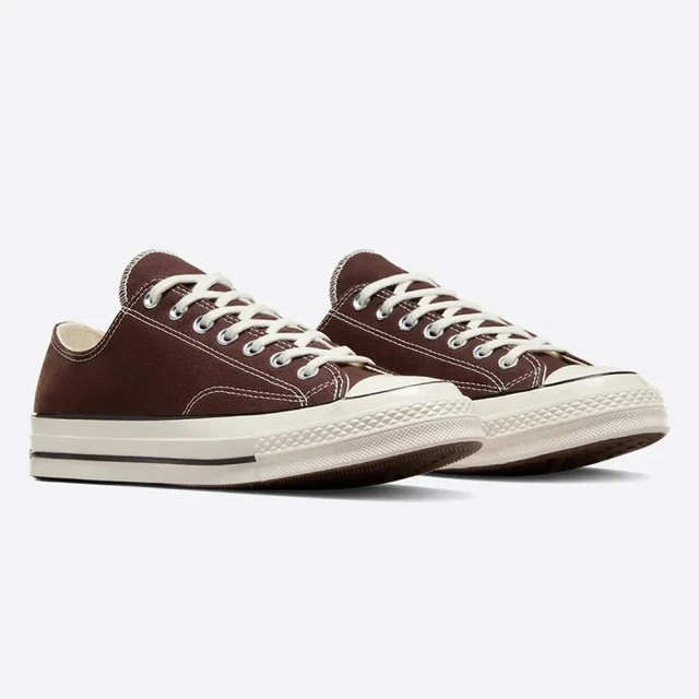 CONVERSE 休閒鞋 男鞋 女鞋 帆布鞋 低筒 CHUCK 70 OX 咖 A08189C