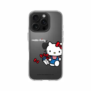 【RHINOSHIELD 犀牛盾】iPhone 16系列 Clear透明防摔手機殼/Shopping day(Hello Kitty)