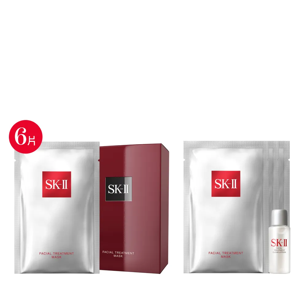 【SK-II】官方直營 青春面膜特惠組6片(保濕面膜／前男友面膜/禮盒/雙11)